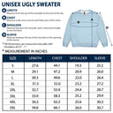 Cartoon You And Me And The Dogs - Personalized Unisex Ugly Sweater