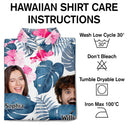 Custom Photo Funny Family Pet Face - Personalized Custom Hawaiian Shirt