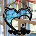 Pet Memorial My Hardest Goodbye Cat Dog - Personalized Window Hanging Suncatcher Ornament