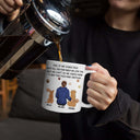Si je pouvais parler, je t'aime papa chien - Tasse personnalisée