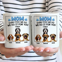 Dad Every Poo I Do, I Do It For You 3D Cartoon - Personalized Mug