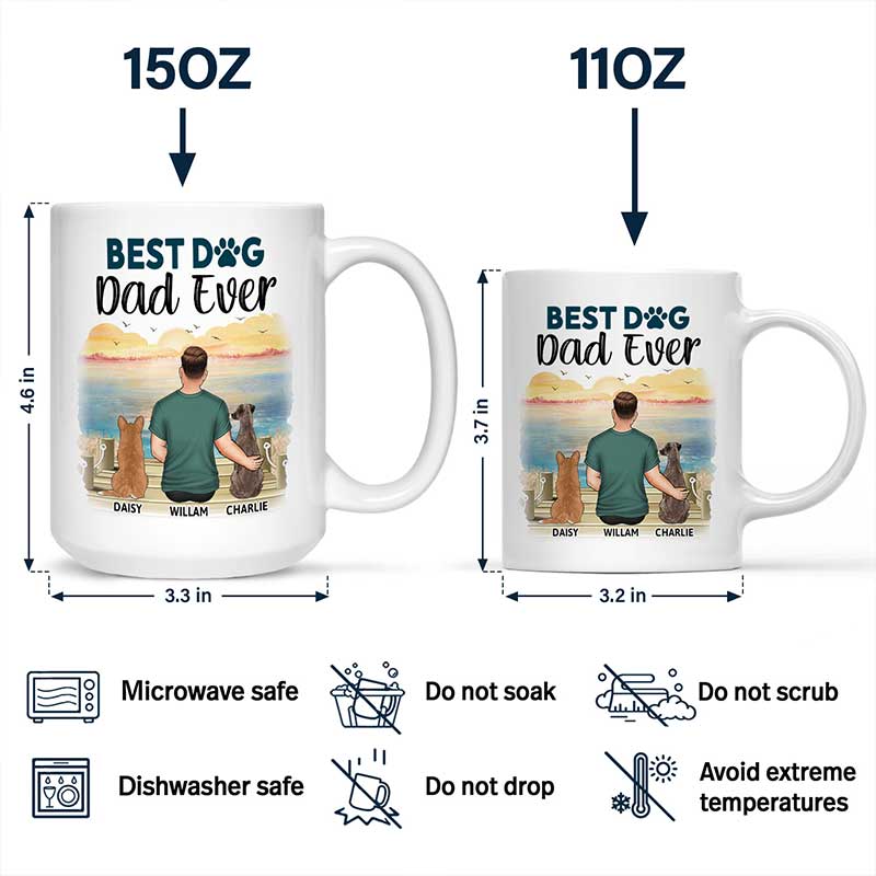 A Bond That Can't Be Broken With My Dog - Gift For Dog Lovers, Dog Mom - Personalized Mug