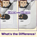 Couple This Is Our Cuddling Blanket - Personalized Custom Fleece Blanket