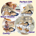 Couple This Is Our Cuddling Blanket - Personalized Custom Fleece Blanket