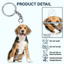 Pet Lovers, Dog Lovers, Cat Lovers - Custom Photo Every Day Is Brighter With My Furry Friend By My Side - Personalized Cutout Acrylic Keychain