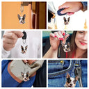 Pet Lovers, Dog Lovers, Cat Lovers - Custom Photo You Are My Sunshine - Personalized Cutout Acrylic Keychain