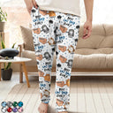 Funny,Christmas,Cat Dad - Best Cat Dad Ever - Personalized Pajama Pants