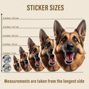 Pet Lovers, Dog Lovers, Cat Lovers - Custom Photo Dog Cat Pet Portrait - Personalized Custom Cutout Vinyl Sticker
