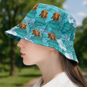 Custom Photo Tropical Pet Face - Personalized Bucket Hat