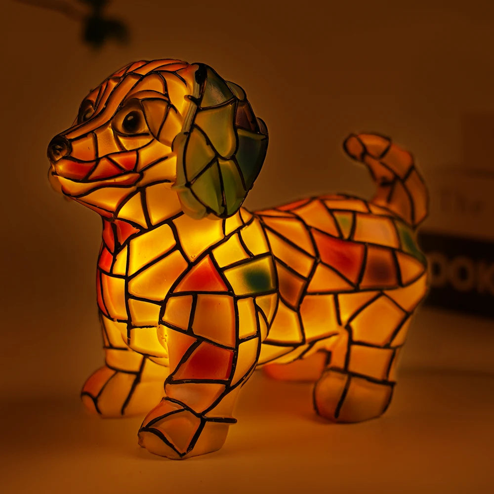 Dachshund Lamp - Personalized Custom Dog Lamp