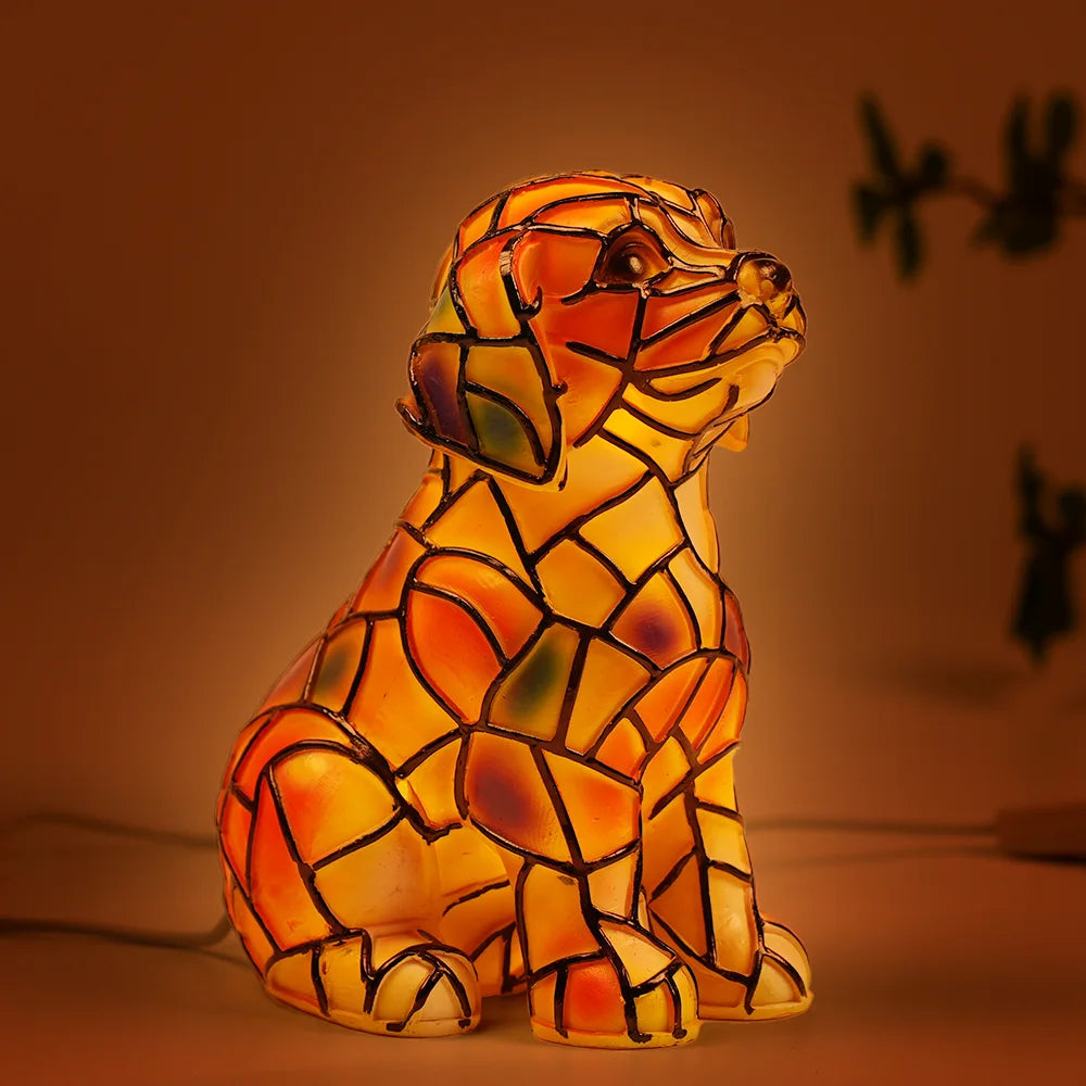 Golden Retriever Lamp - Personalized Custom Dog Lamp