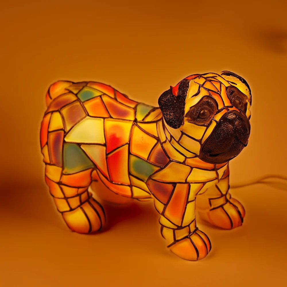 Pug Lamp - Personalized Custom Dog Lamp