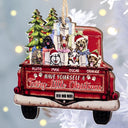 Have Yourself A Furry Little Christmas Funny Pet - Personalized Custom Shaped Wooden Ornament
