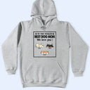 Au meilleur papa chien du monde, maman chien, je t'aime - T-shirt personnalisé