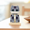 Pet Mom,Pet Dad,Pet Lovers,Cat Lovers,Cat Mom,Cat Dad,Love - Full Body Cat Keepsake - Personalized Brick Figure