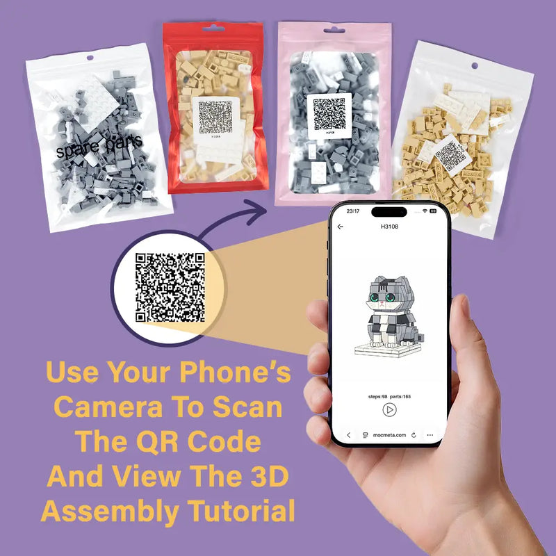 Pet Mom,Pet Dad,Pet Lovers,Cat Lovers,Cat Mom,Cat Dad,Love - Full Body Cat Keepsake - Personalized Brick Figure