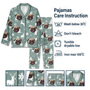 Custom Photo Funny Pet Face - Christmas Gift For Family - Personalized Long Pajamas Set