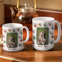 Custom Photo World’s Best Dog Mom - Gift For Dog Lovers - 3D Inflated Effect Printed Mug, Personalized White Edge-to-Edge Mug