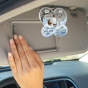If Love Could Have Saved You Pet Memorial - Personalized Custom Shaped Acrylic Car Visor Clip