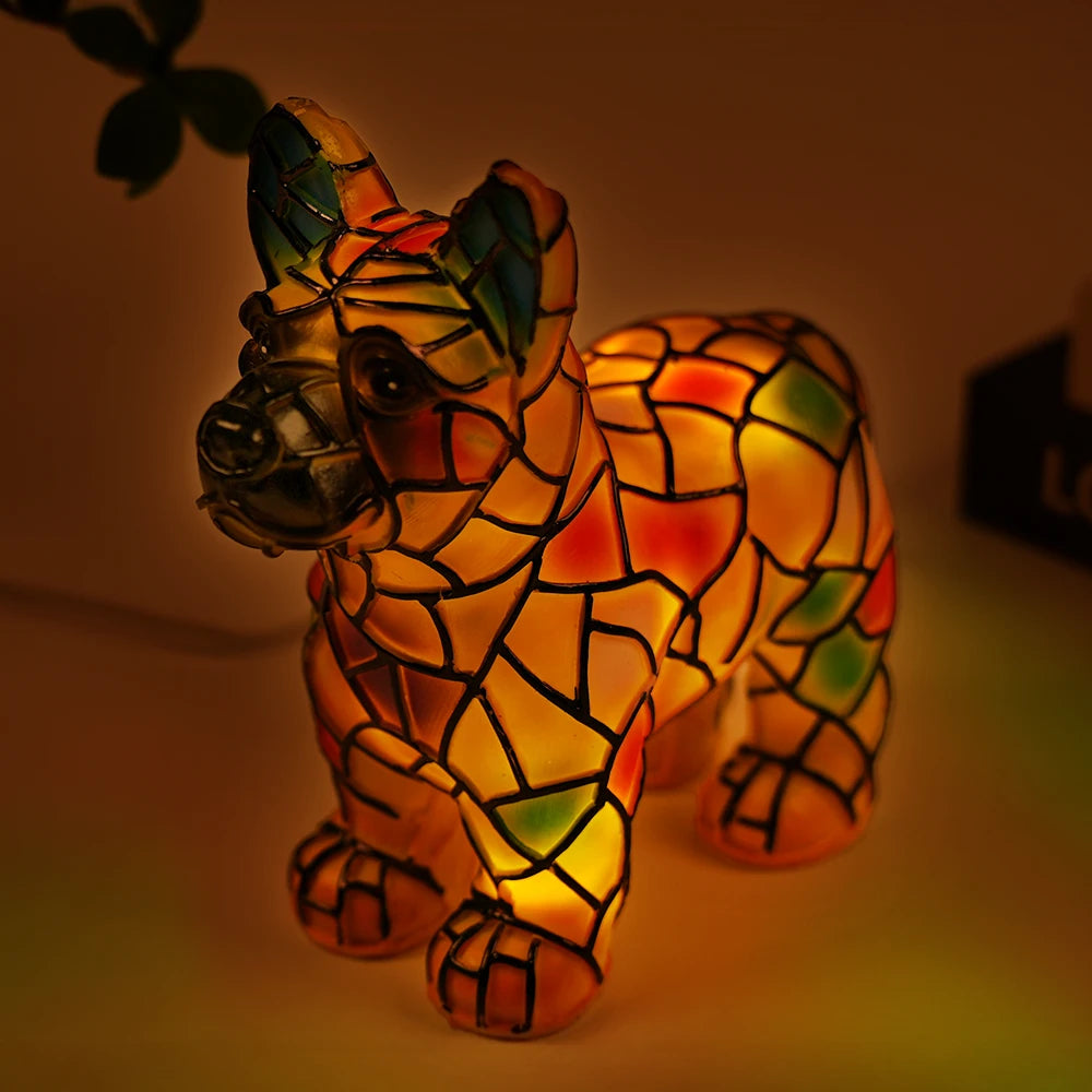 German Shepherd Lamp - Personalized Custom Dog Lamp