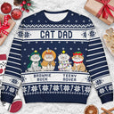 Meowy Christmas - Personalized Unisex Ugly Sweater