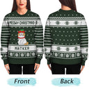 Meowy Christmas - Personalized Unisex Ugly Sweater