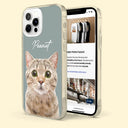Custom Photo Dogs And Cats That Are Yours - Gift For Pet Lovers - Personalized Clear Phone Case