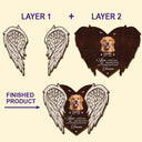 Custom Photo If Love Could Have Saved You - Personalized Custom Shaped Car Visor Clip