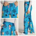 Custom Photo Funny Best Dad Grandpa Ever - Personalized Pajama Pants