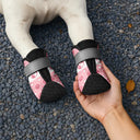 Paw Heart Pattern - Personalized Dog Shoes