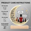 I Miss You Memorial Pet - Personalized Custom 3D Led Light Wooden Base