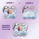 If Love Could Have Saved You Pet Memorial - Personalized Custom Shaped Acrylic Car Visor Clip