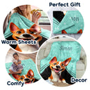 Dog Lovers,Pet Lovers,Dog Mom,Dog Dad,Pet Mom,Pet Dad - Dogs Make Life Better - Personalized Fleece Blanket, Sherpa Blanket