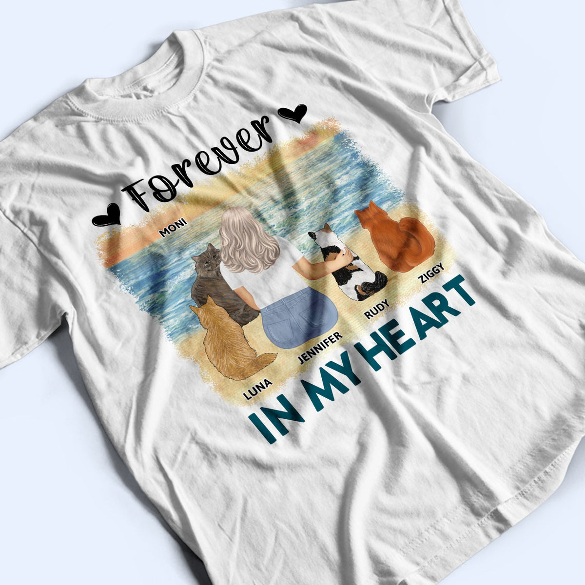 A Connection That Can’t Be Broken - Gift For Cat Lovers, Cat Mom, Cat Dad - Personalized T Shirt
