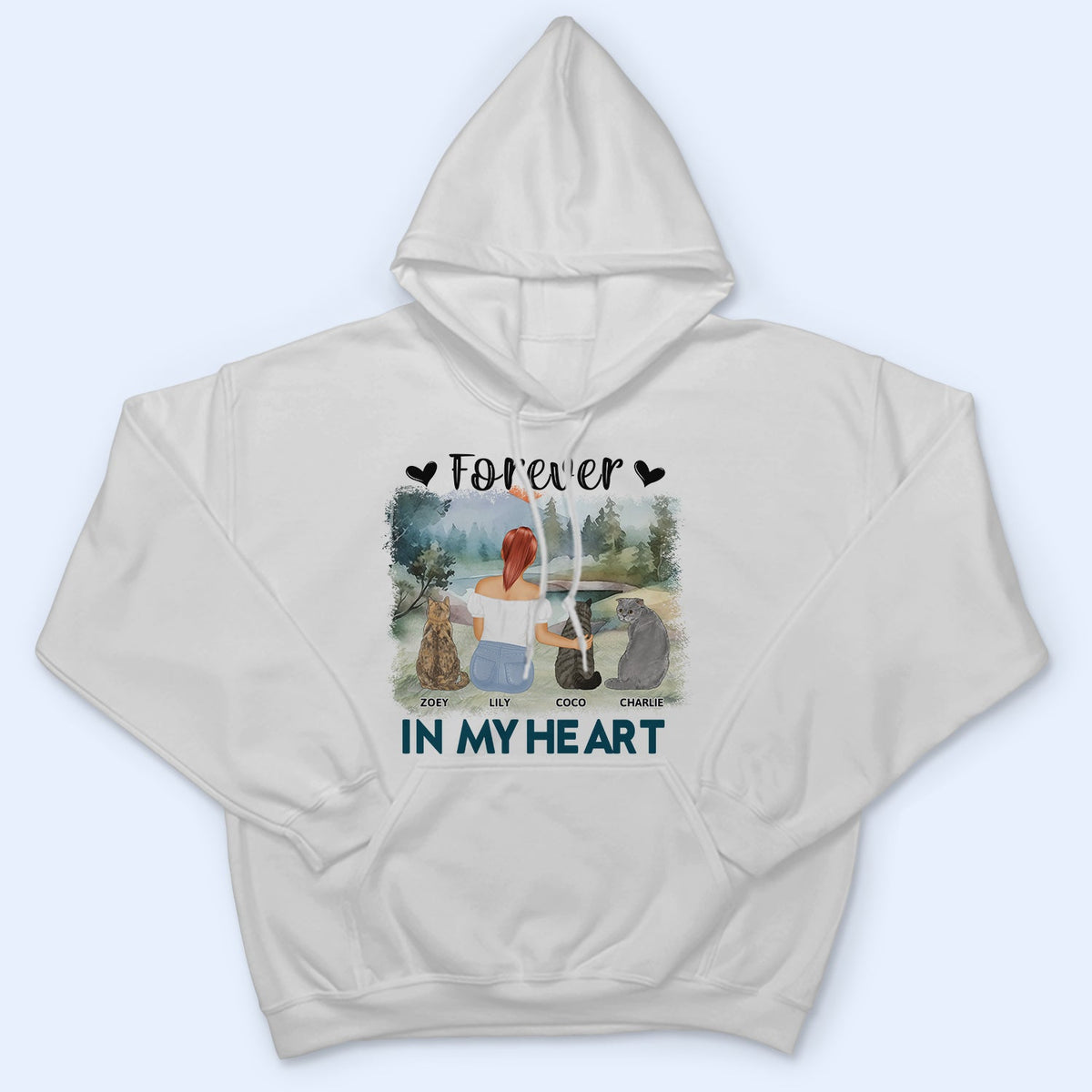 A Connection That Can’t Be Broken - Gift For Cat Lovers, Cat Mom, Cat Dad - Personalized T Shirt