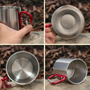 They Still Talk About You Pet Memorial - Personalized Carabiner Mug