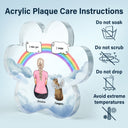 I Miss You Deeply - Memorial Gift For Pet Lovers - Personalized Paw Shaped Acrylic Plaque